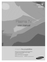 Samsung PN42B400P3DXZA Owner's manual