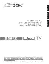 Seiki SE50FY33 User manual