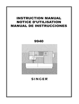 SINGER 9940 Owner's manual