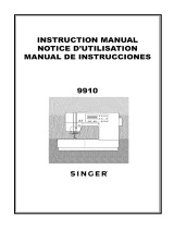 SINGER 9910 Owner's manual