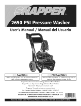 Snapper 2650 PSI Owner's manual