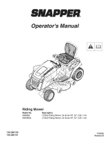 Snapper 280121 Owner's manual