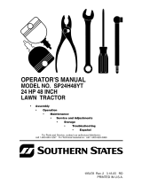 Southern States 96012002500 Owner's manual