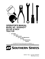 Southern States SO20H42YT Owner's manual