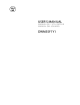 Westinghouse DWM55F1Y1 Owner's manual