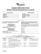 Whirlpool WTW5505VQ0 Owner's manual