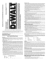 DeWalt DW269 TYPE 2 Owner's manual