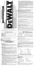 DeWalt D25313K TYPE 3 Owner's manual