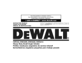 DeWalt DWE4214 TYPE 1 Owner's manual