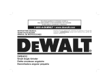 DeWalt DWE4012 TYPE 1 Owner's manual