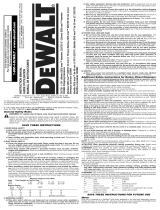DeWalt SDS max D25890 Owner's manual