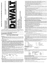 DeWalt D26450 Owner's manual