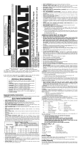 DeWalt D28715 TYPE1 Owner's manual