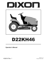 Dixon D22KH46 (96046001200) Owner's manual