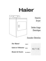 Haier HLF13E User manual