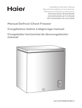 Haier HF71CM33NW Installation guide