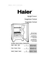 Haier BDU-1360 User manual