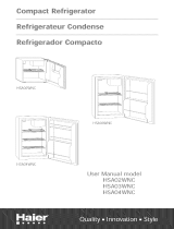 Haier 9397 - 3.9 cu. Ft. Compact Refrigerator User manual