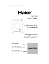 Haier XQG65-8SU Owner's manual