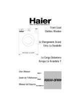 Haier XQG50-QF800 Owner's manual