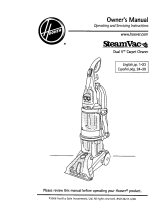 Hoover SteamVac Dual V F7412-900 Owner's manual