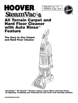 Hoover Steamvac F7452-900 Owner's manual