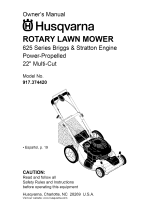 Husqvarna 917374420 Owner's manual