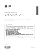 LG LSCG307ST/00 Owner's manual