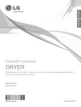 LG DLGX3371R Owner's manual