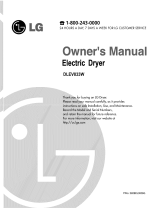 LG DLEV833W Owner's manual