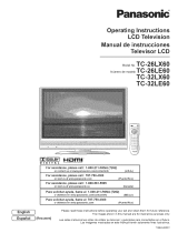 Panasonic Viera TC-32LE60 Owner's manual
