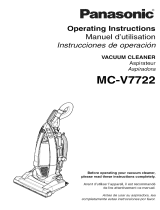 Panasonic MC-V7722-00 Owner's manual