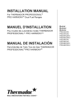 Thermador PRD366GHC/14 Installation guide