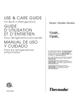 Thermador T24IR70NSP/40 Owner's manual