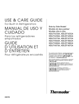 Thermador KBUDT4860A/01 Owner's manual