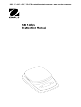 Ohaus 30428204 Owner's manual