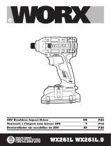 Worx WX261L.9 Owner's manual