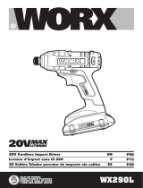 Worx WX944L Owner's manual