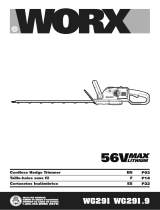 Worx Wg291 Owner's manual
