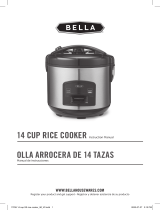 Bella 17235 14-Cup Rice Cooker Owner's manual