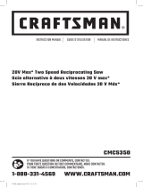 Craftsman CMCS350B Owner's manual