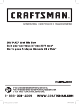 Craftsman CMCS4000M1 Owner's manual
