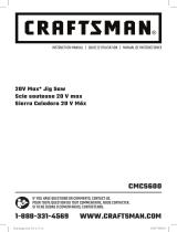 Craftsman CMCS600B Owner's manual