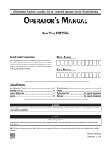 Crafstman CMXGVAM1144037 Owner's manual