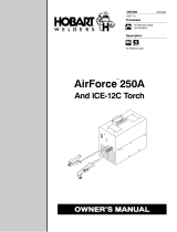 Hobart Welding Products AirForce 250A User manual
