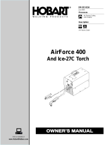 Hobart AIRFORCE 400 User manual
