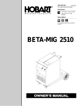 HobartWelders BETA-MIG 2510 Owner's manual
