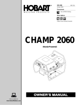HobartWelders CHAMP 2060 HONDA Owner's manual