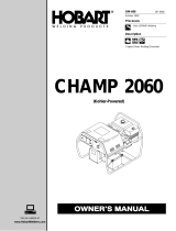 HobartWelders CHAMP 2060 KOHLER Owner's manual