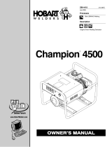 HobartWelders CHAMPION 4500 Owner's manual